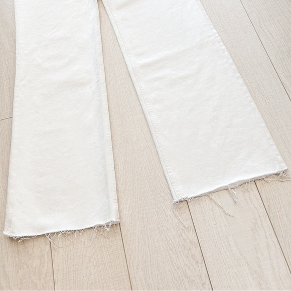 Mango white high waisted wide leg jeans - Picture 9 of 15